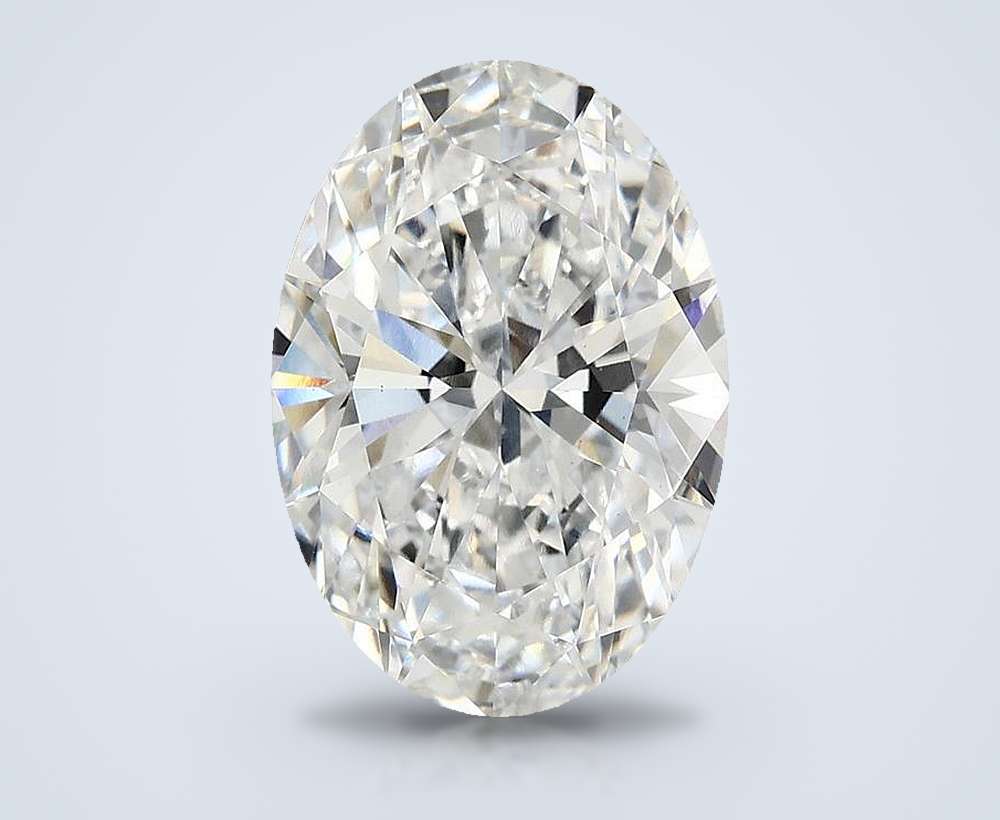 3.83 Carat Oval Lab Diamond