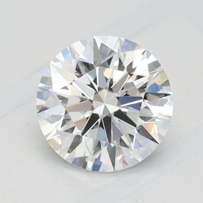 0.65ct D VVS2 Rare Carat Ideal Cut Round Lab Grown Diamond