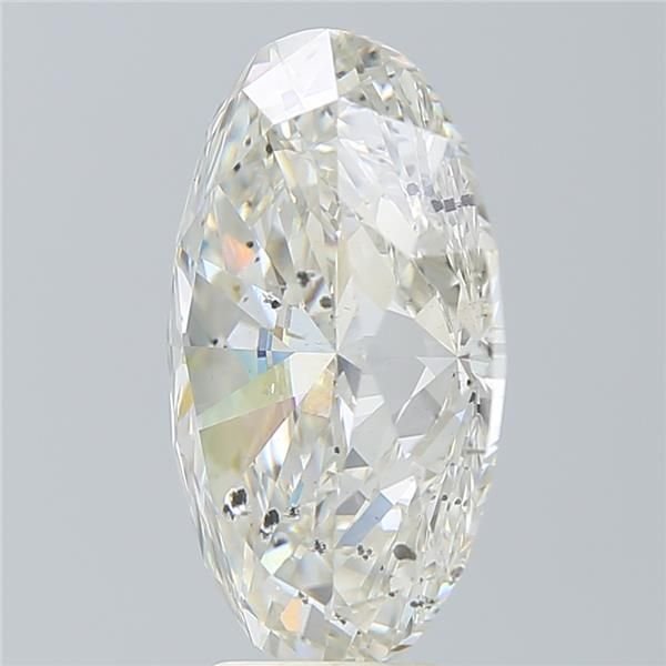 8.68ct H SI2 Very Good Cut Oval Lab Grown Diamond