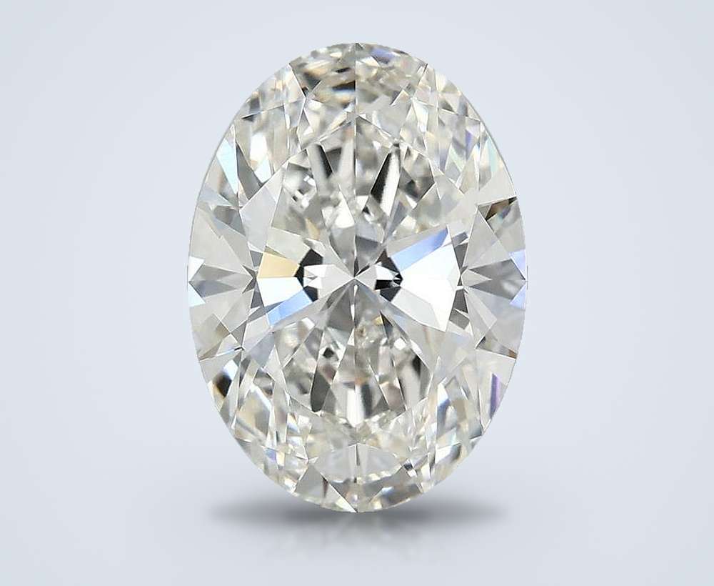 3.90 Carat Oval Lab Diamond