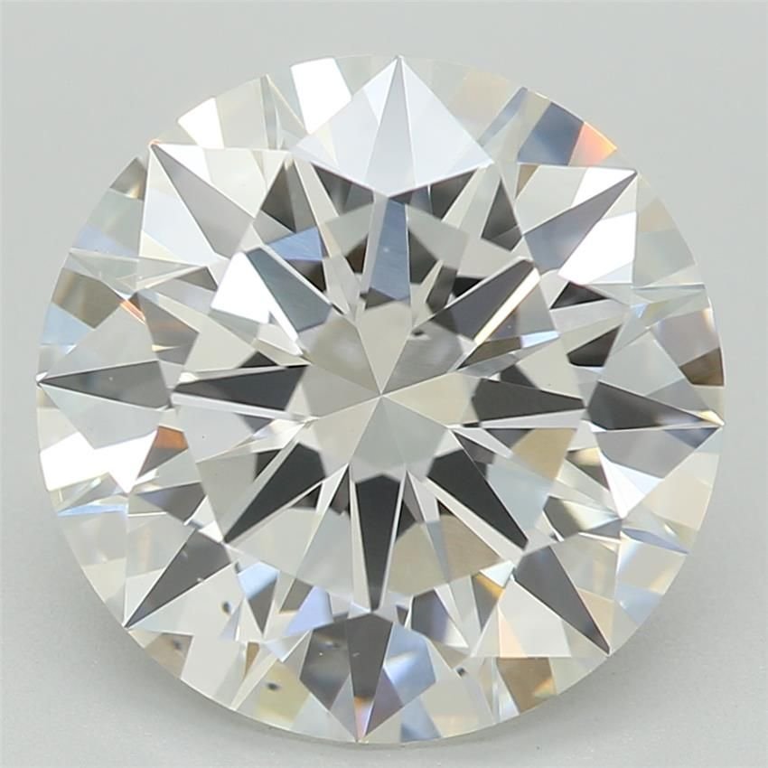 2.80ct E VS2 Rare Carat Ideal Cut Round Lab Grown Diamond