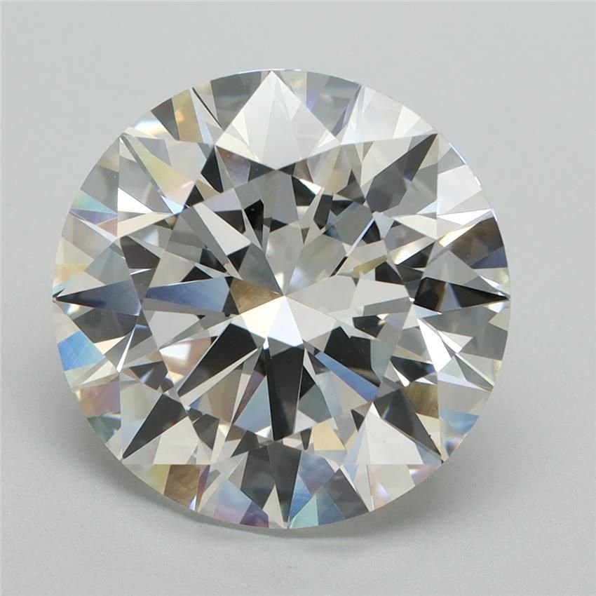 7.14ct E VVS2 Excellent Cut Round Lab Grown Diamond