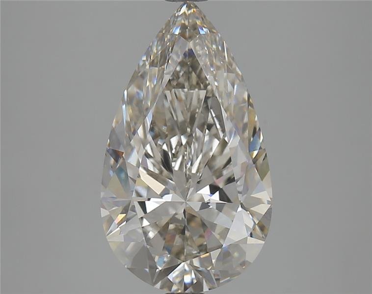 4.15ct I VS1 Rare Carat Ideal Cut Pear Lab Grown Diamond