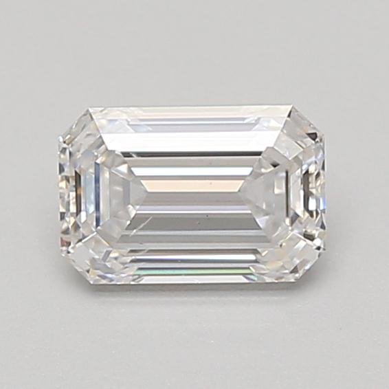 0.90ct D SI1 Excellent Cut Emerald Lab Grown Diamond