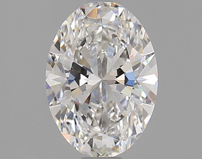 1.34ct F VS1 Rare Carat Ideal Cut Oval Lab Grown Diamond