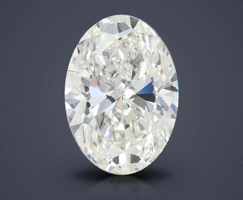 4.09 Carat Oval Lab Diamond