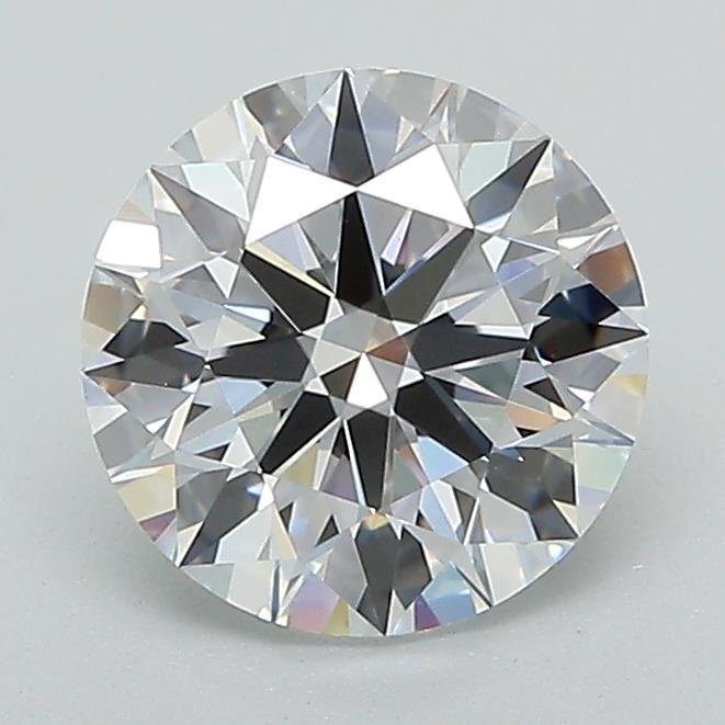 1.52ct D VS2 Rare Carat Ideal Cut Round Lab Grown Diamond