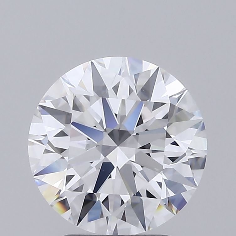 2.91ct F IF Rare Carat Ideal Cut Round Lab Grown Diamond