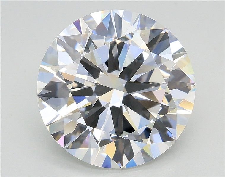 6.02ct F VVS2 Excellent Cut Round Lab Grown Diamond