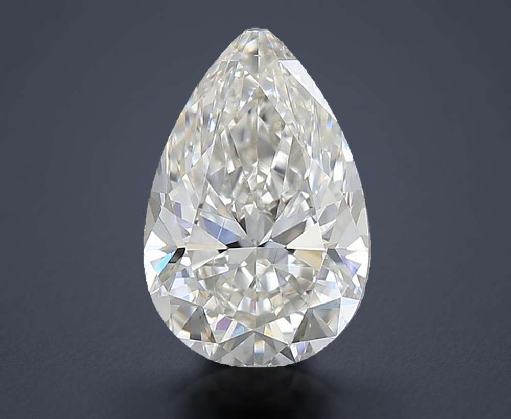 0.50 Carat Pear Natural Diamond
