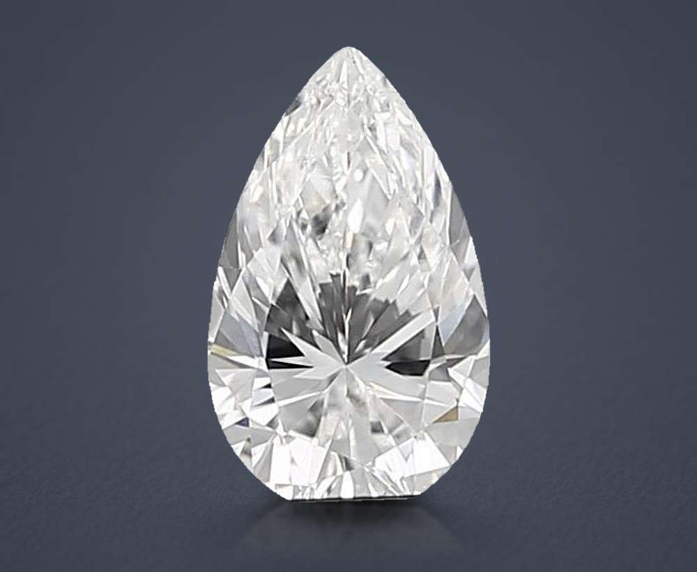 0.85 Carat Pear Lab Diamond