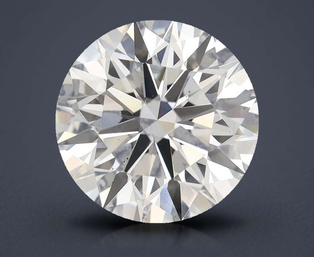 5.70 Carat Round Lab Diamond