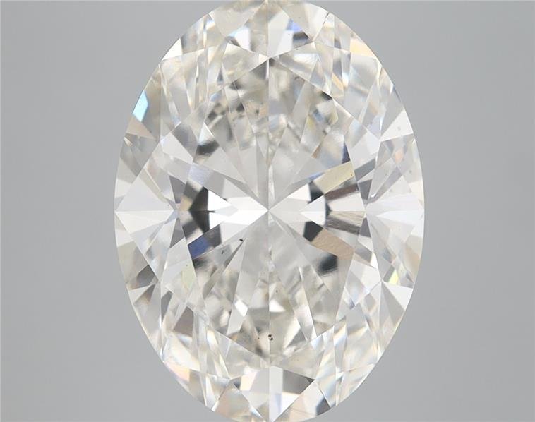 5.25ct H VS2 Rare Carat Ideal Cut Oval Lab Grown Diamond