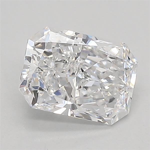 0.89ct D VVS2 Very Good Cut Radiant Lab Grown Diamond