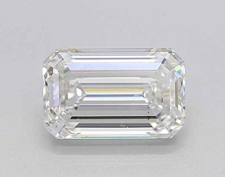 0.94ct F VS1 Rare Carat Ideal Cut Emerald Lab Grown Diamond