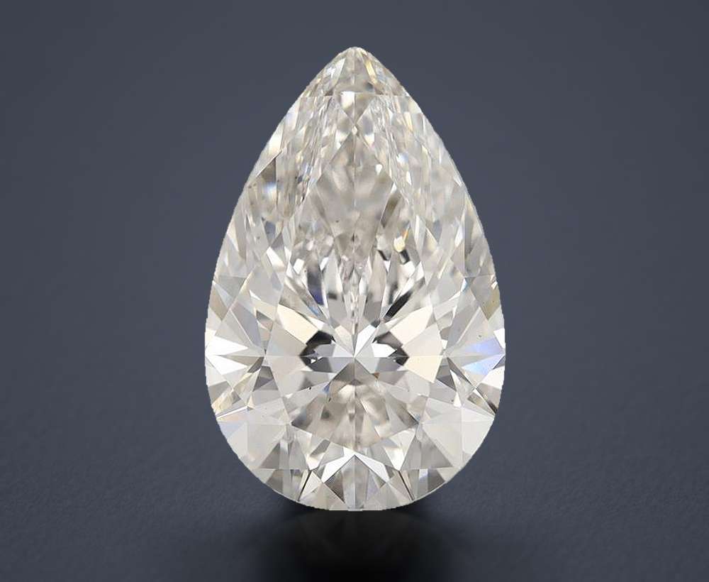 7.20 Carat Pear Lab Diamond