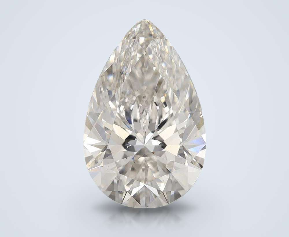 7.20 Carat Pear Lab Diamond
