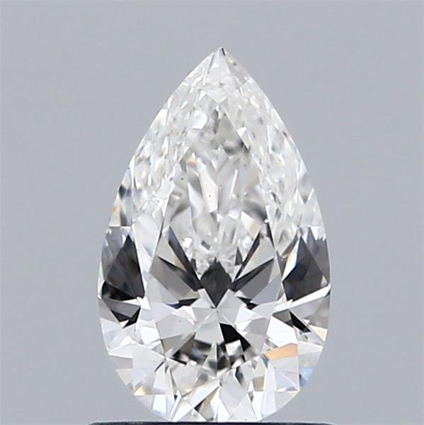 0.81ct F VS1 Rare Carat Ideal Cut Pear Lab Grown Diamond