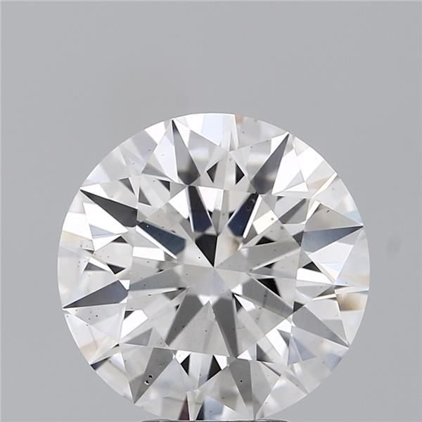 5.08ct H SI1 Rare Carat Ideal Cut Round Lab Grown Diamond