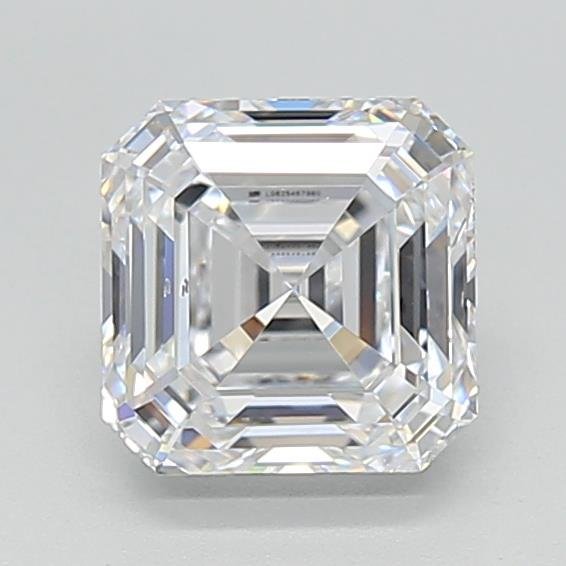 1.59ct D VS2 Rare Carat Ideal Cut Asscher Lab Grown Diamond