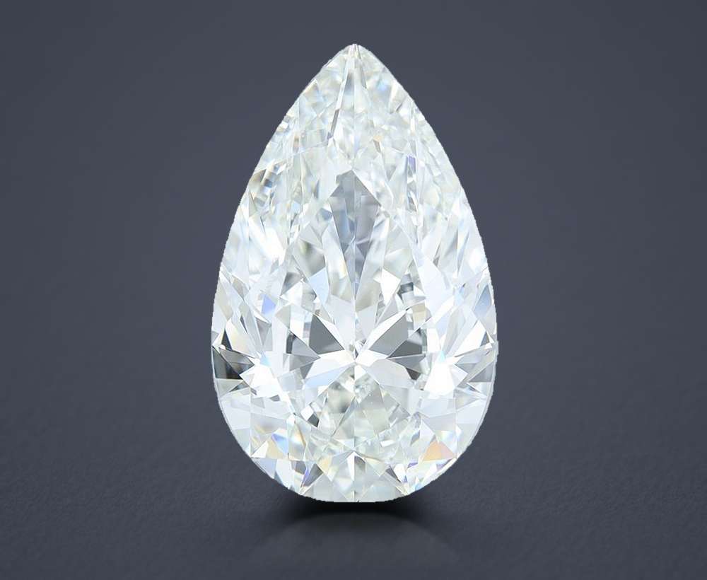 10.05 Carat Pear Natural Diamond