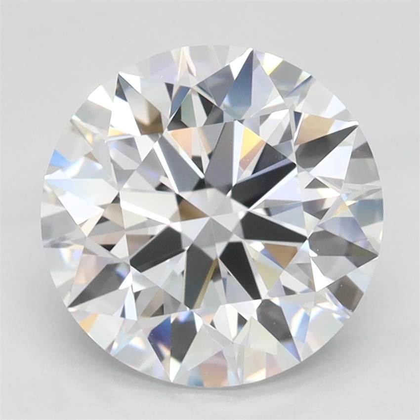 2.46ct D IF Rare Carat Ideal Cut Round Lab Grown Diamond