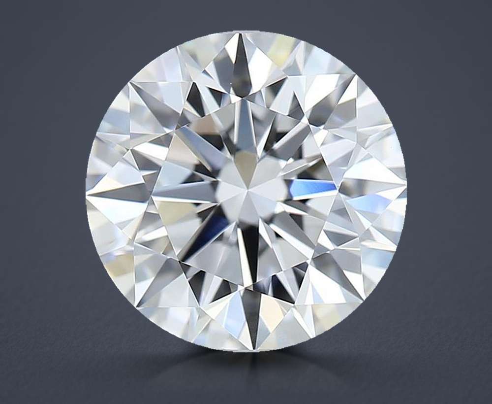 1.61 Carat Round Lab Diamond