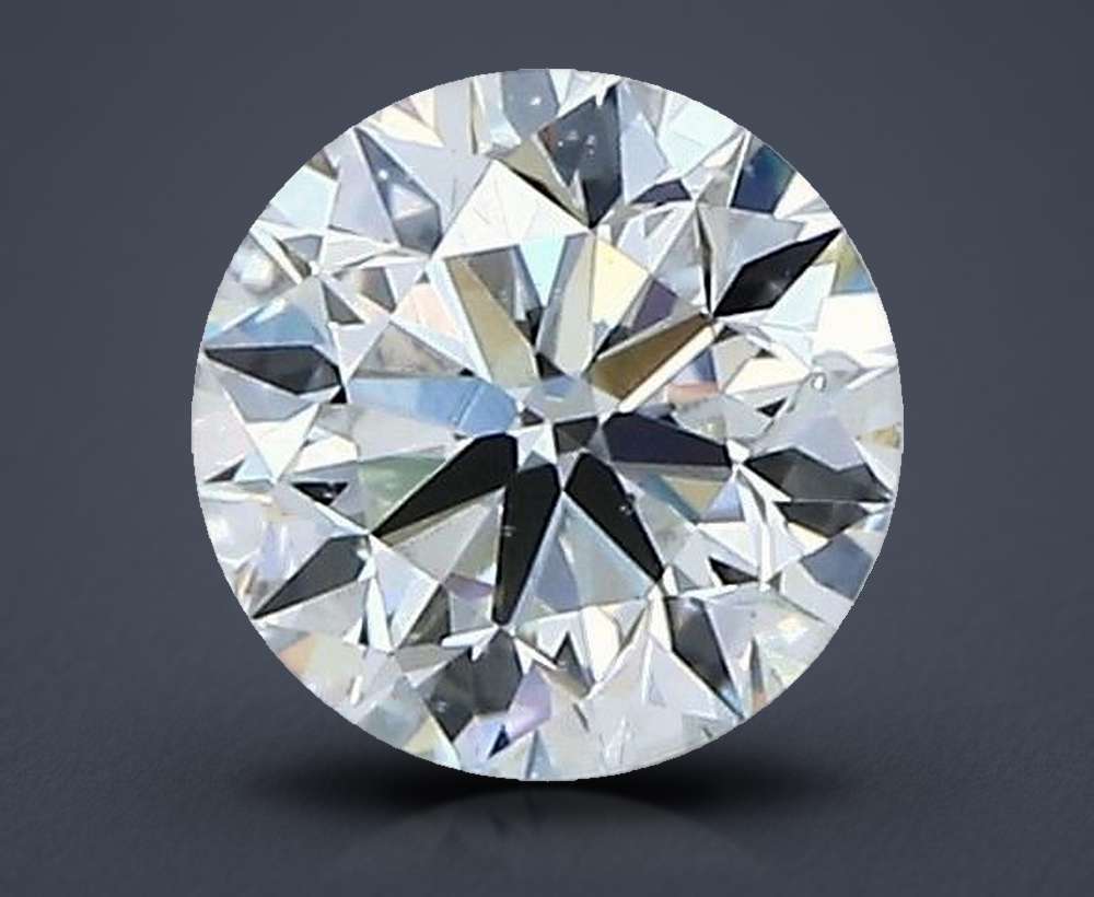 0.70 Carat Round Natural Diamond