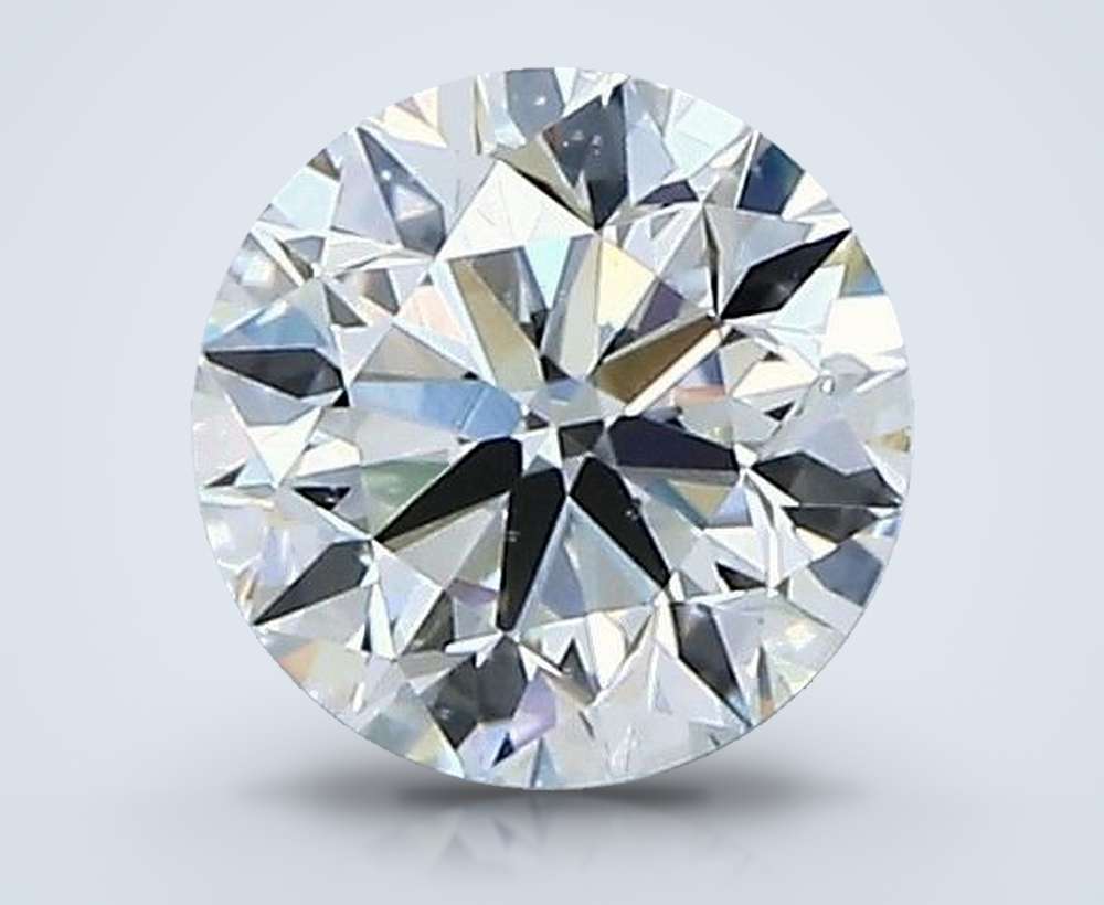 0.70 Carat Round Natural Diamond