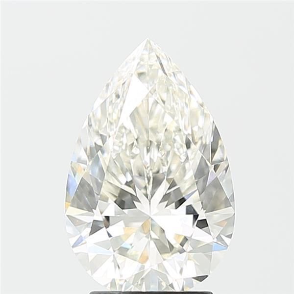 3.01ct G VVS2 Rare Carat Ideal Cut Pear Lab Grown Diamond