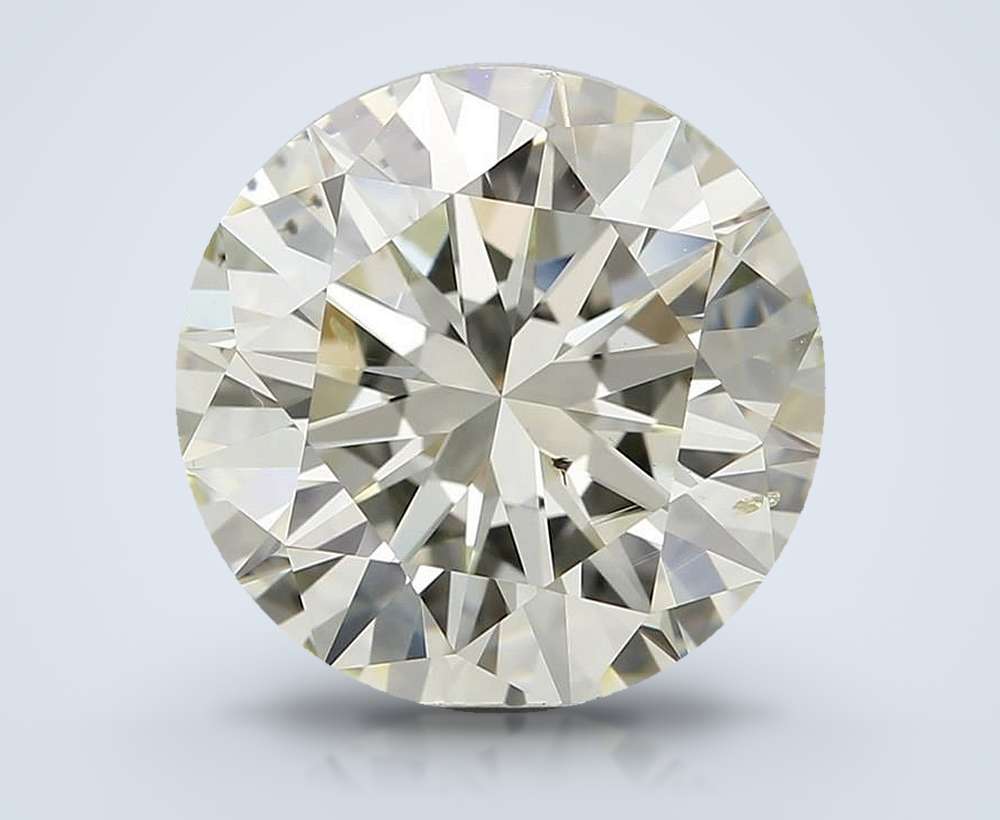 3.02 Carat Round Natural Diamond