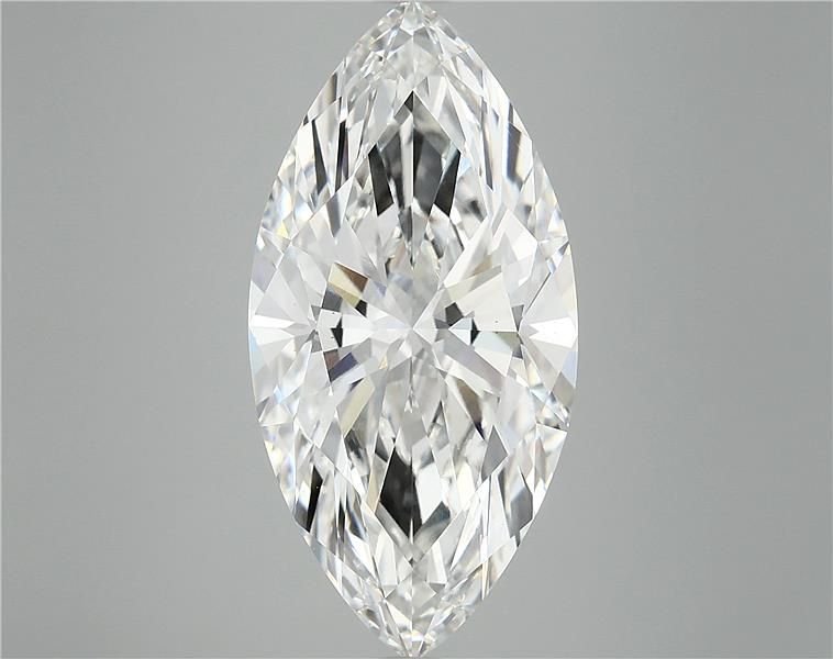 8.09ct F VS1 Rare Carat Ideal Cut Marquise Lab Grown Diamond