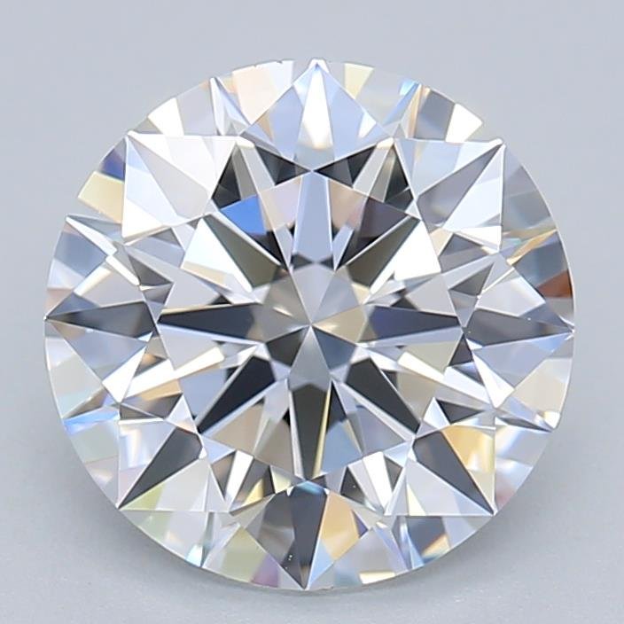 2.02ct D IF Rare Carat Ideal Cut Round Lab Grown Diamond
