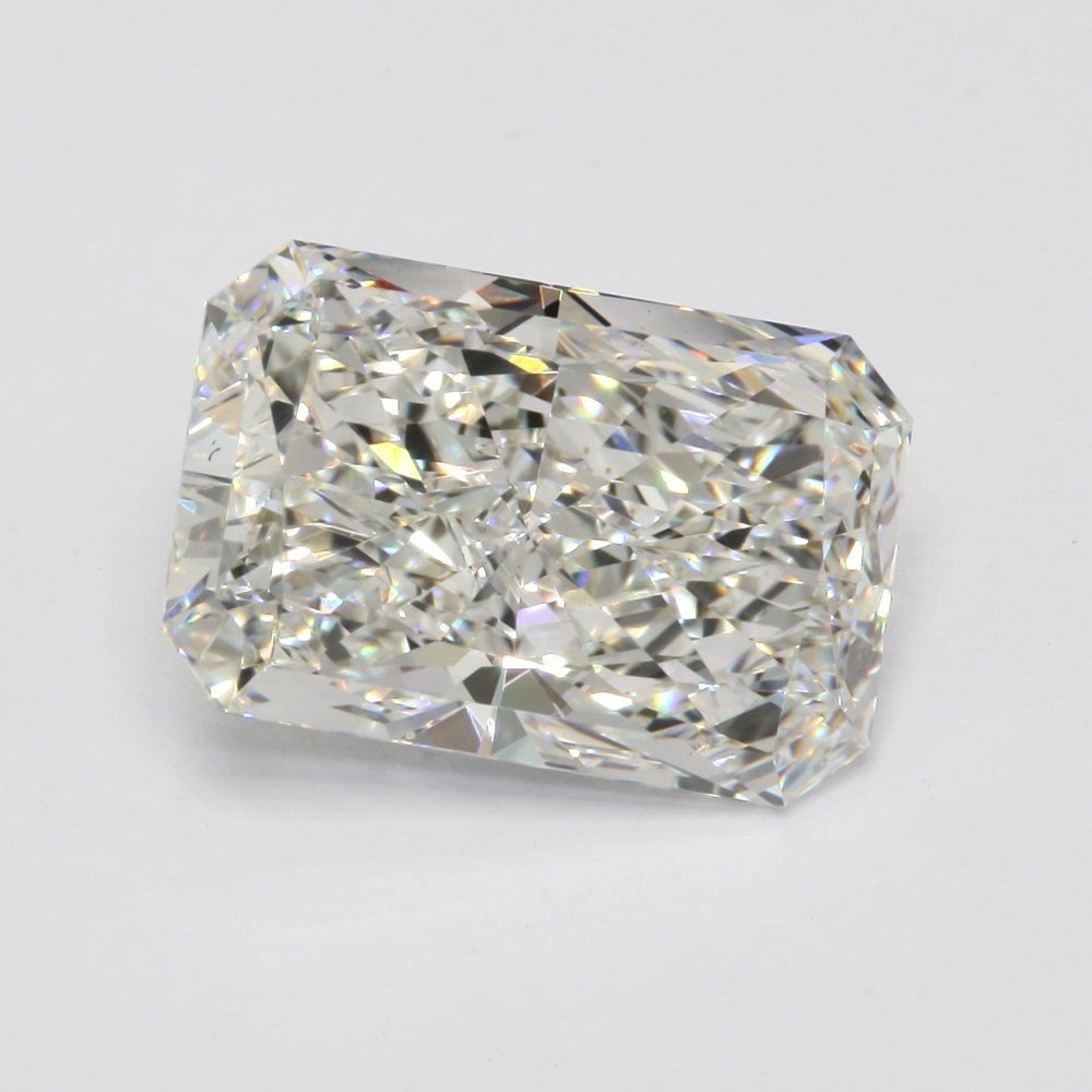 3.96ct F VS1 Rare Carat Ideal Cut Radiant Lab Grown Diamond