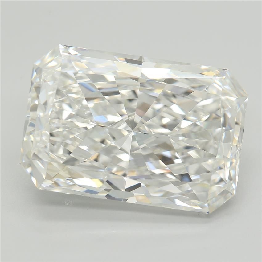10.11ct E VVS2 Rare Carat Ideal Cut Radiant Lab Grown Diamond