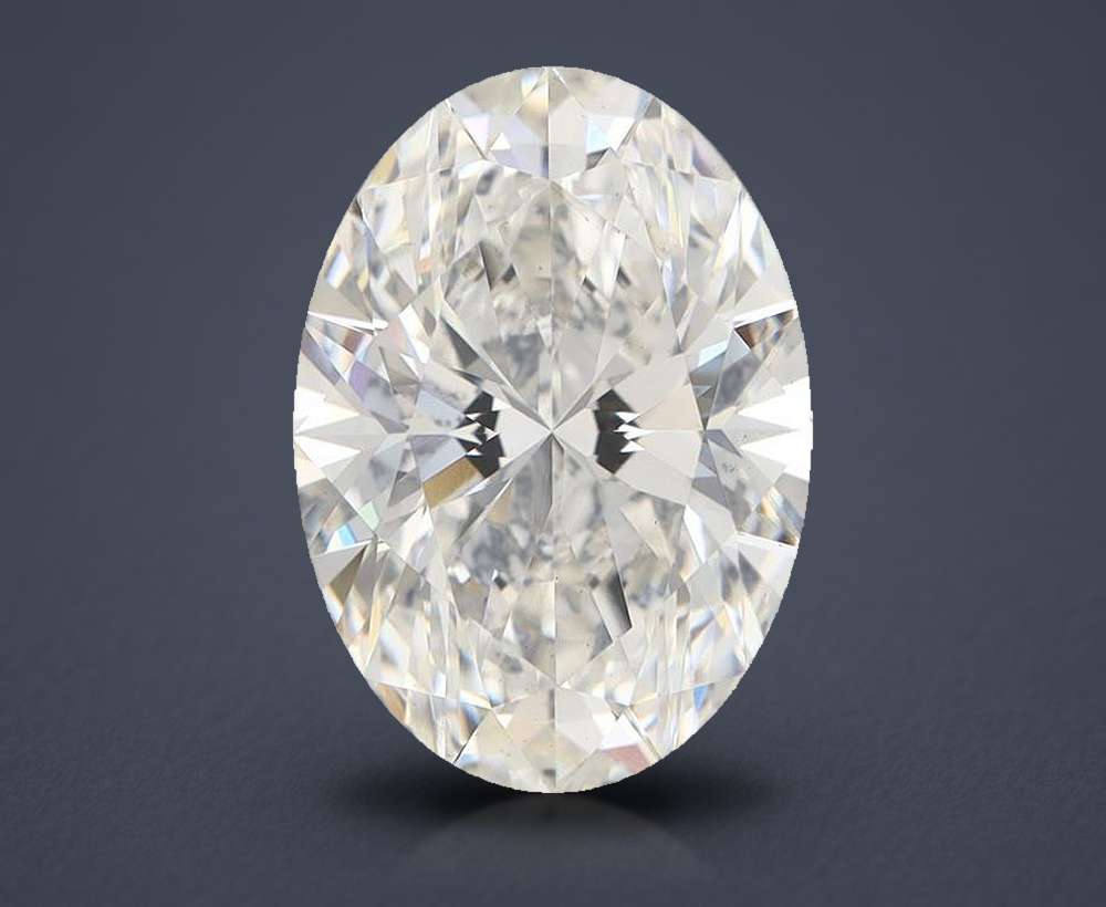 5.51 Carat Oval Lab Diamond