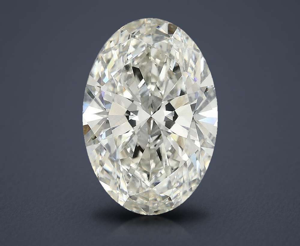 3.87 Carat Oval Lab Diamond