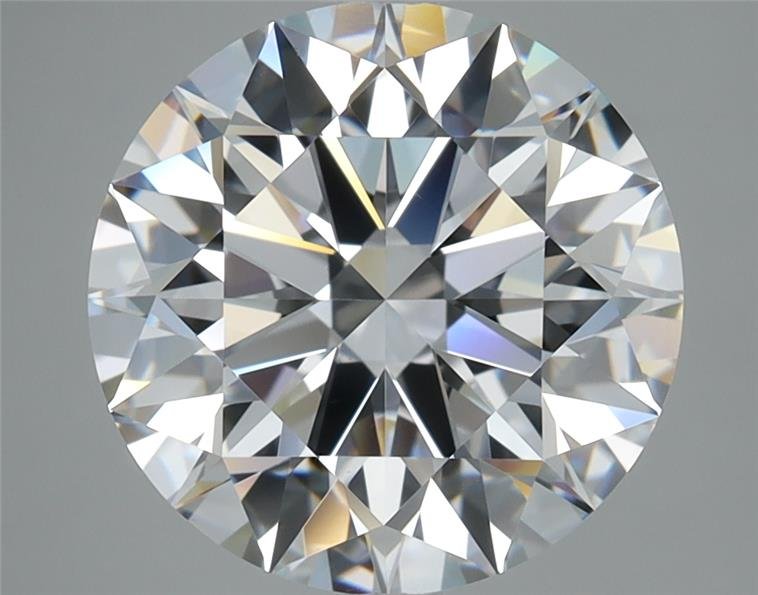 4.05ct D VS1 Rare Carat Ideal Cut Round Diamond