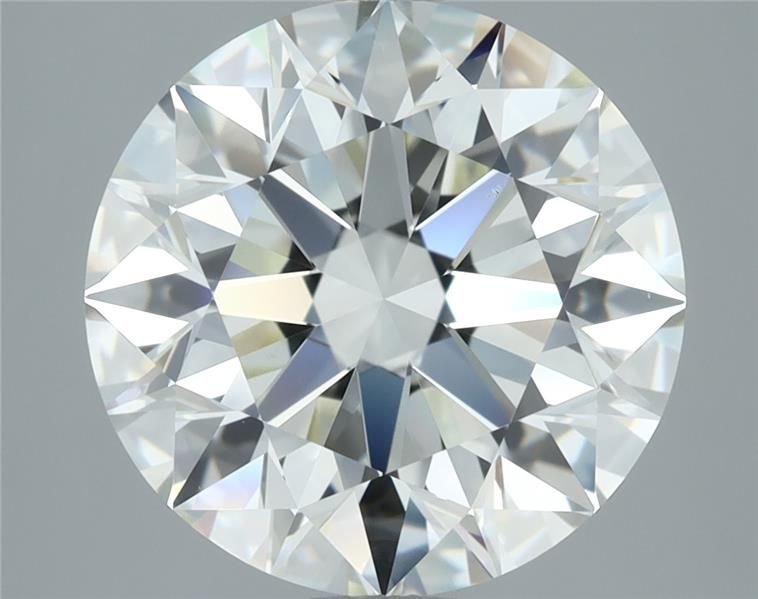 4.09ct I VVS1 Ideal Cut Round Diamond