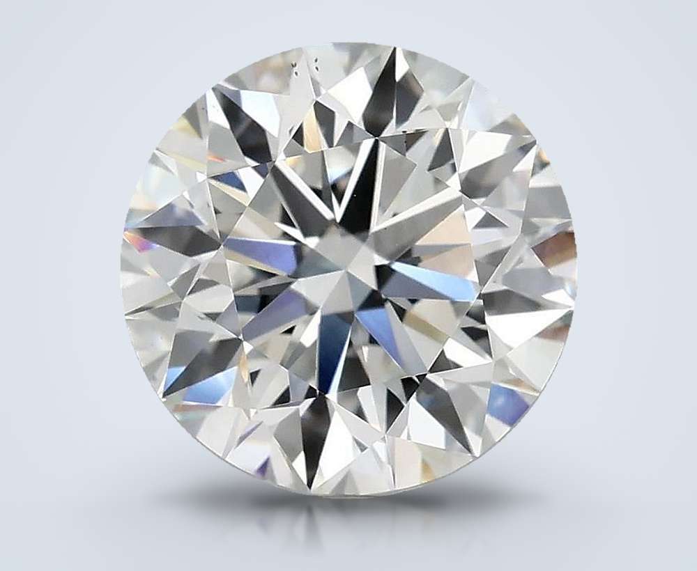 3.41 Carat Round Lab Diamond