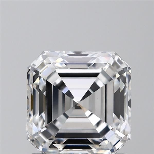 1.55ct D VS1 Rare Carat Ideal Cut Asscher Lab Grown Diamond
