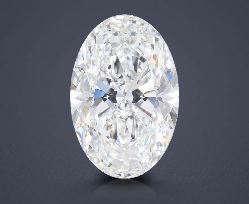 9.86 Carat Oval Lab Diamond