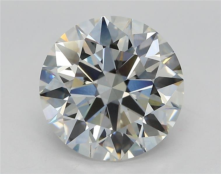 4.22ct F VVS2 Rare Carat Ideal Cut Round Lab Grown Diamond