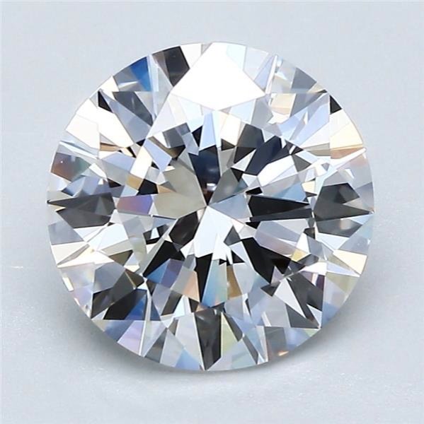 2.50ct D VVS2 Excellent Cut Round Diamond