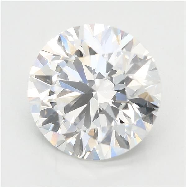 4.07 Carat Round Lab Diamond