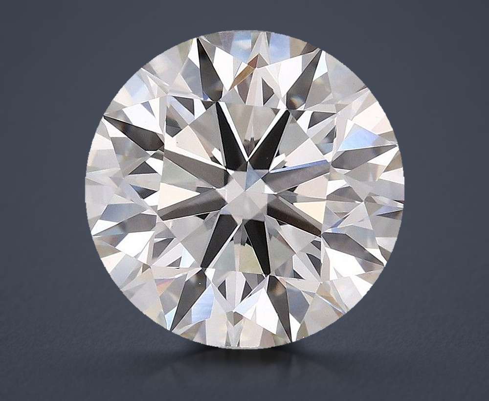 3.08 Carat Round Lab Diamond