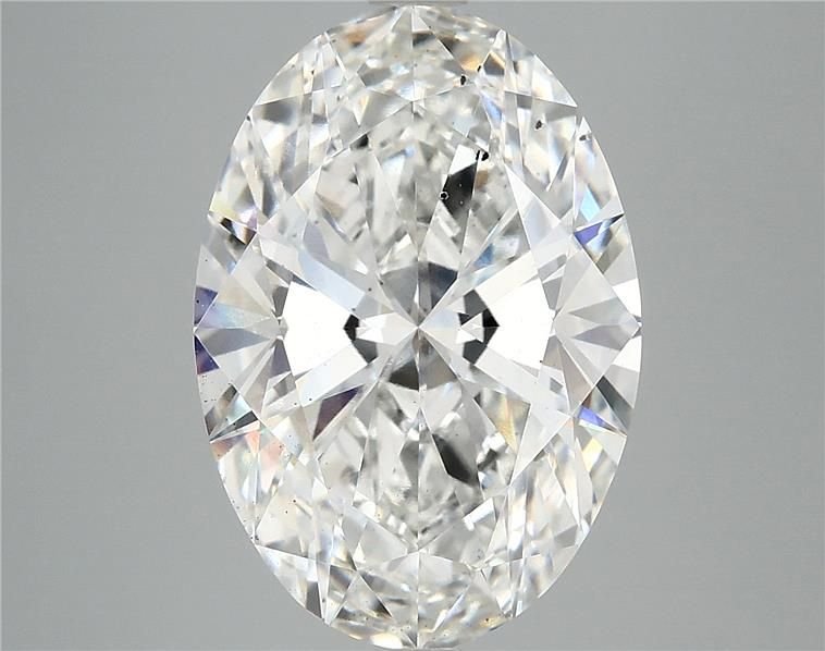 6.19 Carat Oval Lab Diamond