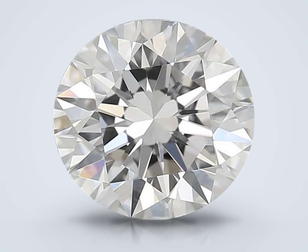0.54 Carat Round Natural Diamond
