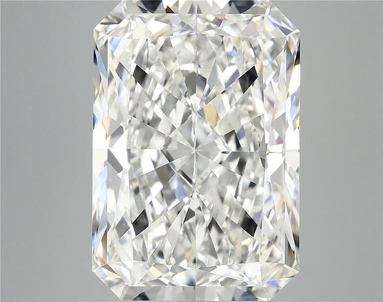12.60ct F VVS2 Rare Carat Ideal Cut Radiant Lab Grown Diamond