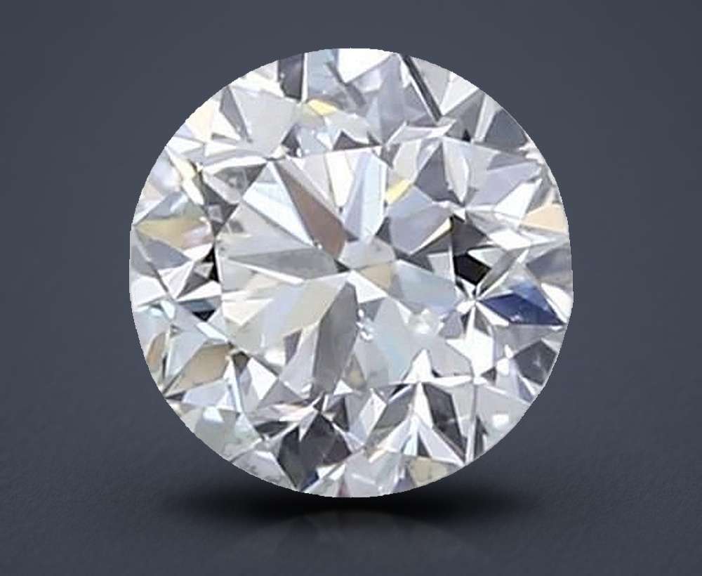 0.91 Carat Round Natural Diamond